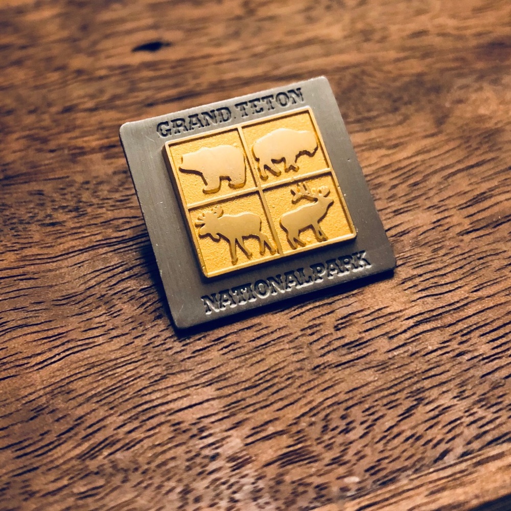 Grand Teton National Park Nature Lapel Pin